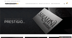Desktop Screenshot of bigliettidavisitauv.com